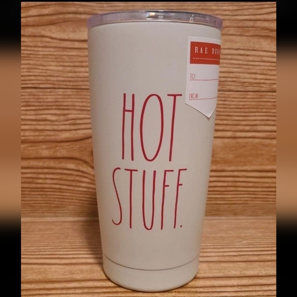 Rae Dunn hot stuff stainless tumbler - Picture 2 of 4